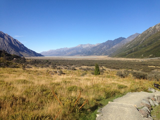 Vers le glacier Tasman